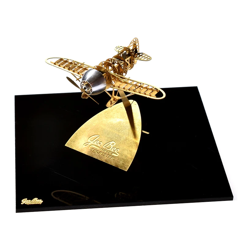 3D Puzzle 1/160 Scale GeeBee Racer R-2 DIY Metal Assembling Model Upmarket Professional Etching Brass Funny Gift Exquisite toys
3D Puzzle 1/160 Scale GeeBee Racer R-2 DIY Metal Assembling Model Upmarket Professional Etching Brass Funny Gift Exquisite toys