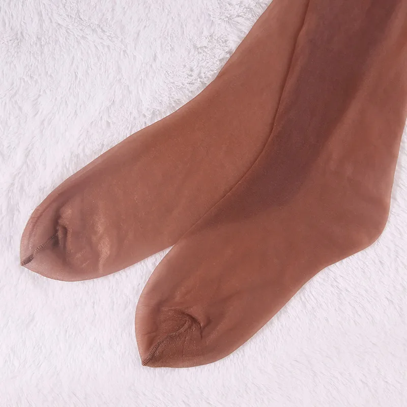 Колготки с блестящими ножками Нескользящие силиконовые тонкие кружевные Гольфы