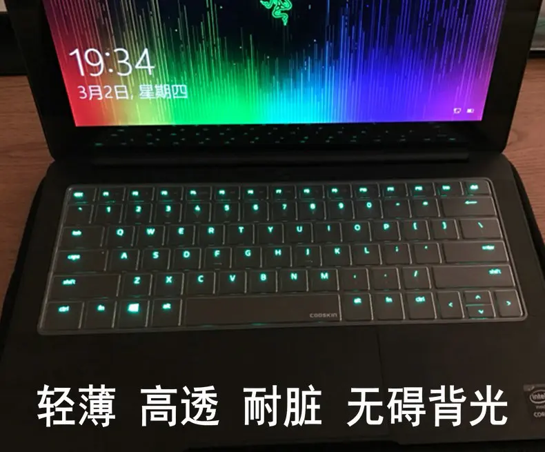 Прозрачная защитная крышка для ноутбука из ТПУ Razer Blade Stealth 12 5 дюйма выпуска 2016 -