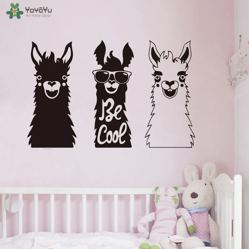YOYOYU Wall Decal Set Of 3 Llama Wall Stickers Vinyl Wall Mural For Animal Park Kids Bedroom Animal Alpaca Decals QQ307
YOYOYU Wall Decal Set Of 3 Llama Wall Stickers Vinyl Wall Mural For Animal Park Kids Bedroom Animal Alpaca Decals QQ307