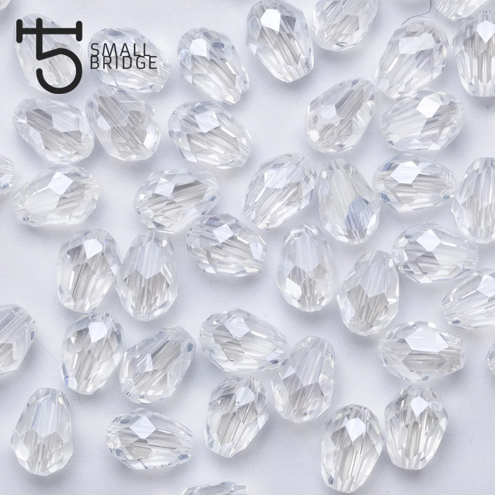 6*8mm Austria Transparent Crystal Teardrop Beads for Jewelry Making Women Diy Supplies Faceted Glass Spacer Beads Wholesale Z803
6*8mm Austria Transparent Crystal Teardrop Beads for Jewelry Making Women Diy Supplies Faceted Glass Spacer Beads Wholesale Z803