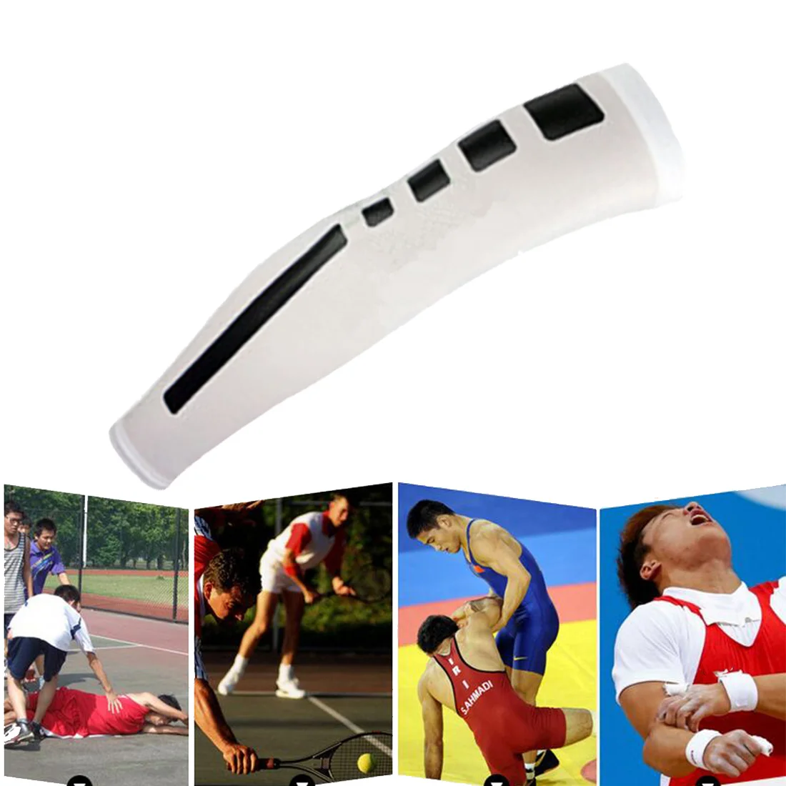 Men Sports Basketball Shooting Cycling Compression Arm Sleeve Elbow Protector Pad Pads Support Brace Arm Warmers White
Men Sports Basketball Shooting Cycling Compression Arm Sleeve Elbow Protector Pad Pads Support Brace Arm Warmers White