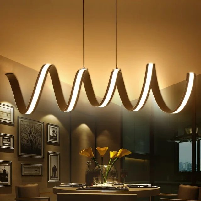 L600 / 900 / 1200mm Modern Aluminum Alloy LED Pendant Lights & Lights Bar / Pub Led Down Light Pendant Lights AC110-240V
L600 / 900 / 1200mm Modern Aluminum Alloy LED Pendant Lights & Lights Bar / Pub Led Down Light Pendant Lights AC110-240V