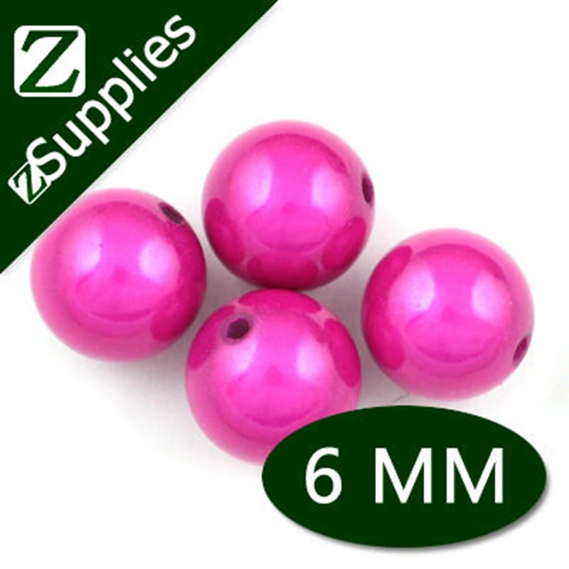 Loose Fuchsia Color Acrylic Beads 6 MM Chunky Miracle Beads In Beads For DIY Fashion Children's Jewelry,perle magique-B06I117012
Loose Fuchsia Color Acrylic Beads 6 MM Chunky Miracle Beads In Beads For DIY Fashion Children's Jewelry,perle magique-B06I117012