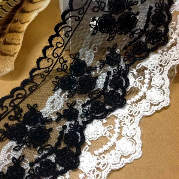 5yard/ Lot White Black Beige Cotton Embroidered Lace Fabric , DIY Handmade Lace Materials, Clothing Accessories Lace RS212
5yard/ Lot White Black Beige Cotton Embroidered Lace Fabric , DIY Handmade Lace Materials, Clothing Accessories Lace RS212