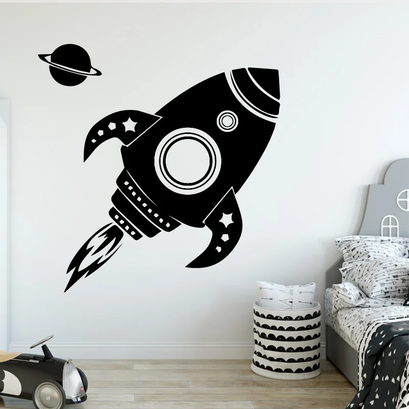 Diy Rocket Family Wall Stickers Mural Art Home Decor For Children's Room Home Party Decor Wallpaper
Diy Rocket Family Wall Stickers Mural Art Home Decor For Children's Room Home Party Decor Wallpaper