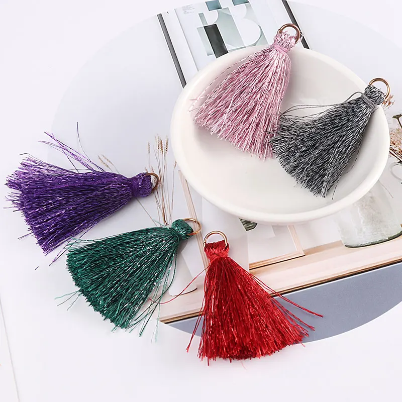 10pcs/lot 4cm Mini Silky Tassels Colorful Small Tassels for jewelry diy boho bracelet necklace making Supplies fringe for curtai
10pcs/lot 4cm Mini Silky Tassels Colorful Small Tassels for jewelry diy boho bracelet necklace making Supplies fringe for curtai
