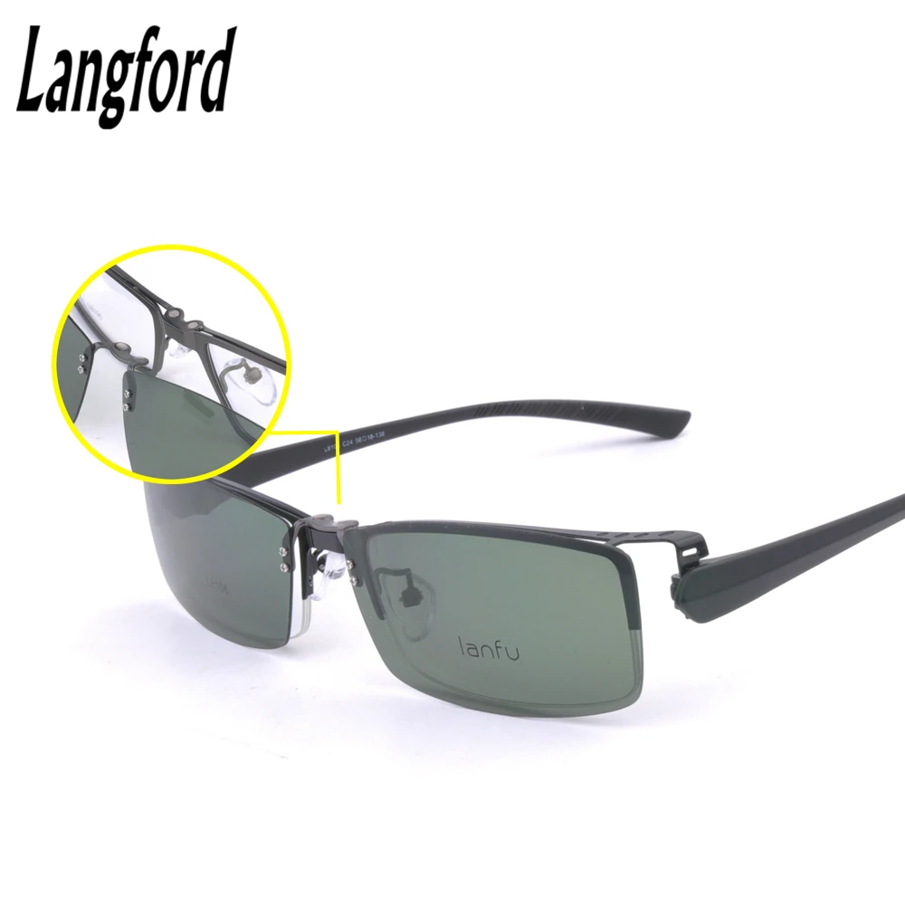 Polarized clip eyeglasses frame men optical glasses half eyewear spectacle frames designs business lens frame myopia 6026
Polarized clip eyeglasses frame men optical glasses half eyewear spectacle frames designs business lens frame myopia 6026