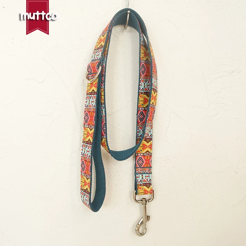 MUTTCO retailing self-design modern serviceable dog leash THE BOHEMIAN national style dog collars and leashes 5 sizes UDL050
MUTTCO retailing self-design modern serviceable dog leash THE BOHEMIAN national style dog collars and leashes 5 sizes UDL050
