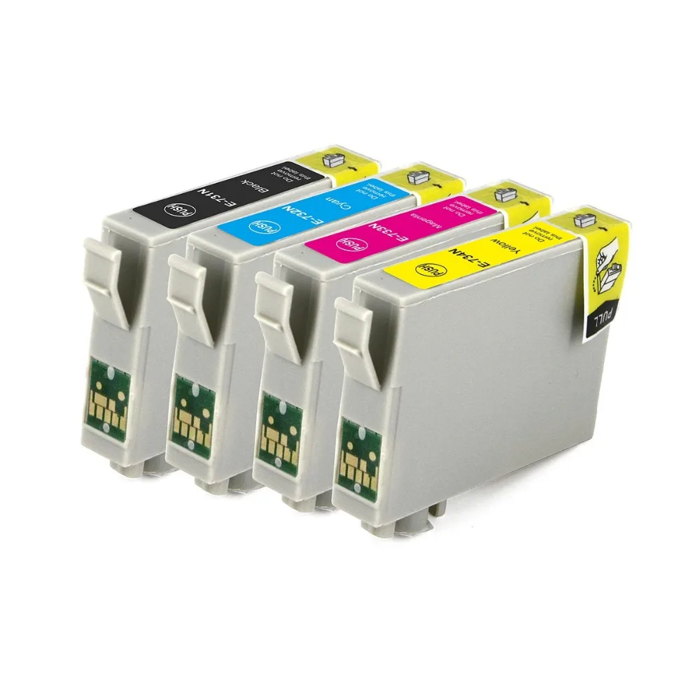Full Ink 4 PCS Ink Cartridge T0731N T0732N T0733N T0734N for Epson Stylus T10 T11 T20 TX100 TX200 TX209 TX300F TX400 TX409
Full Ink 4 PCS Ink Cartridge T0731N T0732N T0733N T0734N for Epson Stylus T10 T11 T20 TX100 TX200 TX209 TX300F TX400 TX409