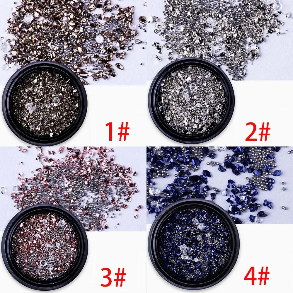 1 Box Colorful Rock Nail Art Decoration Mix Metal Beads Rhinestone For Nails 3D Crystal Stones DIY Design Manicure Diamonds
1 Box Colorful Rock Nail Art Decoration Mix Metal Beads Rhinestone For Nails 3D Crystal Stones DIY Design Manicure Diamonds
