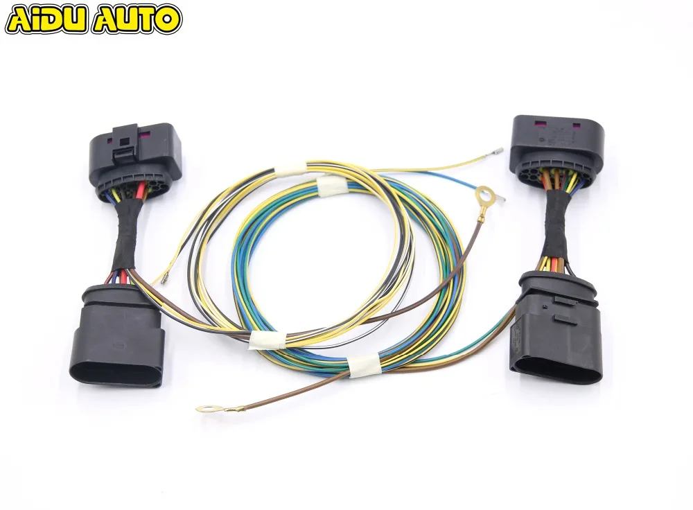 AIDUAUTO для VW Golf 7 MK7 HID ксеноновая фара от 10 до 14 контактный разъем адаптер жгут