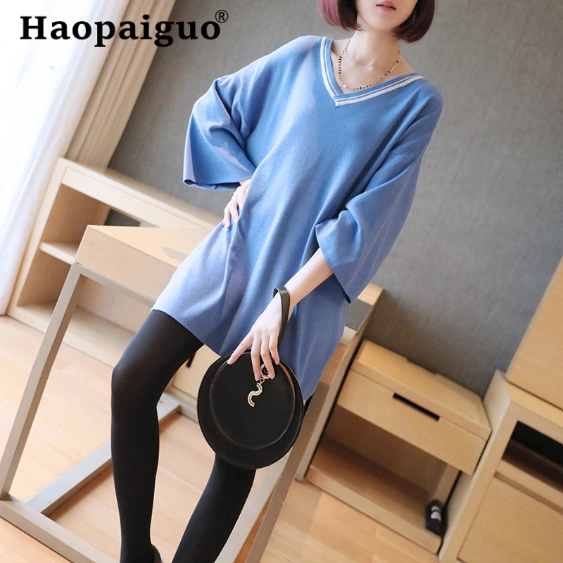 2019 Spring Summer Black Knitted Blouse Women V-neck Long Sleeve Oversize Knitted Pullover Women Office Work Blouse Shirt Top
2019 Spring Summer Black Knitted Blouse Women V-neck Long Sleeve Oversize Knitted Pullover Women Office Work Blouse Shirt Top