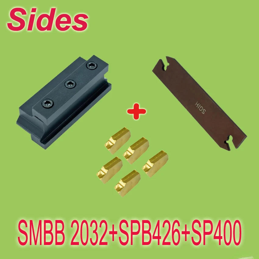 SMBB2032+SPB432+10pcs SP400 32mm Height Part Off Block Indexable Parting Off Tool Set
SMBB2032+SPB432+10pcs SP400 32mm Height Part Off Block Indexable Parting Off Tool Set