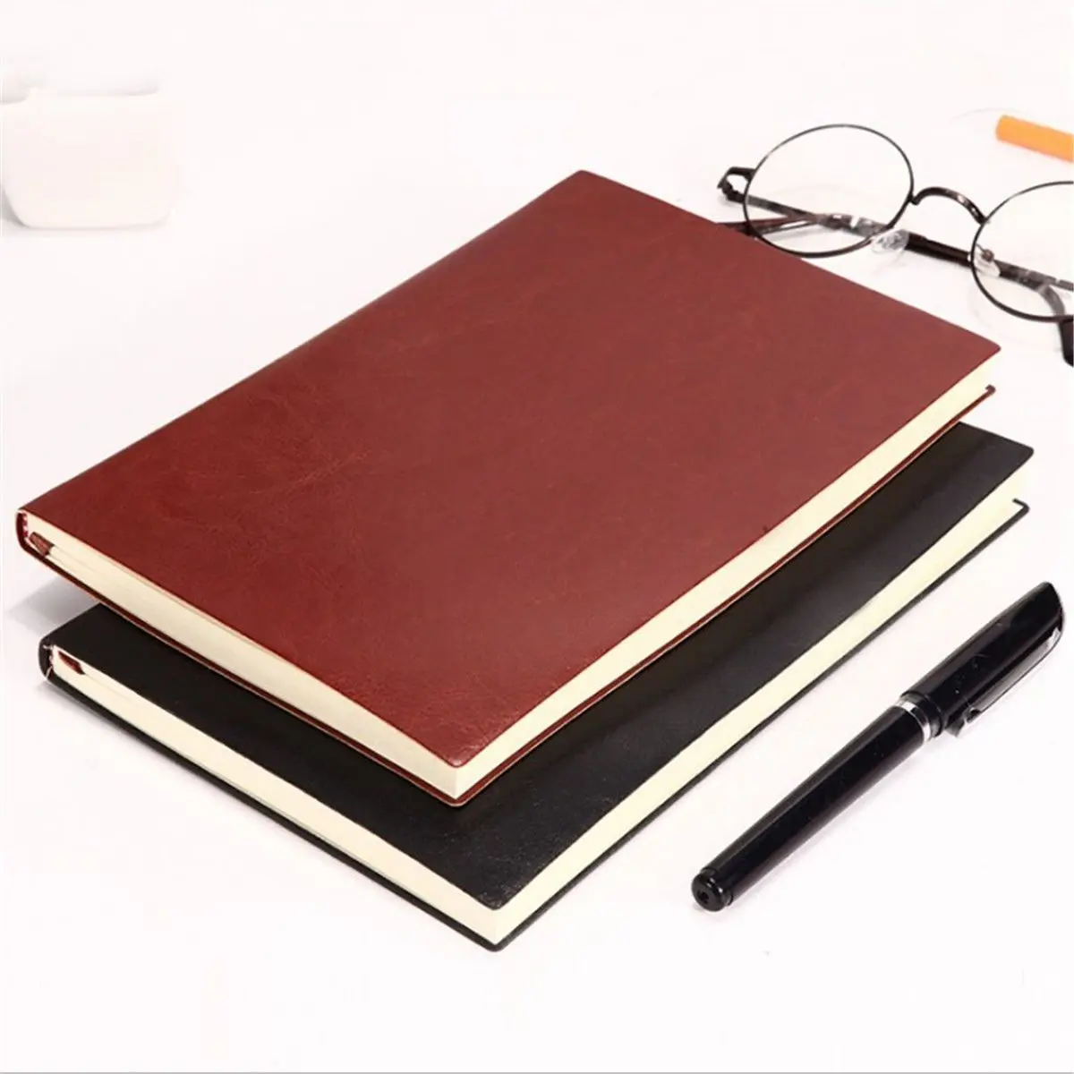 Hot sale 6 Color Random Soft Cover PU Leather Notebook Writing Journal 100 Page Lined Diary Book
Hot sale 6 Color Random Soft Cover PU Leather Notebook Writing Journal 100 Page Lined Diary Book