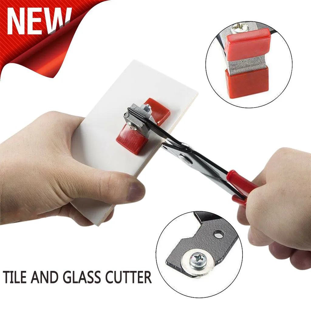 New Tile And Glass Cutter for Ceramic Floor Mirror Stained Glass Mosaics Tile Trimming Tool Pliers Tile and Glass Cutter
New Tile And Glass Cutter for Ceramic Floor Mirror Stained Glass Mosaics Tile Trimming Tool Pliers Tile and Glass Cutter