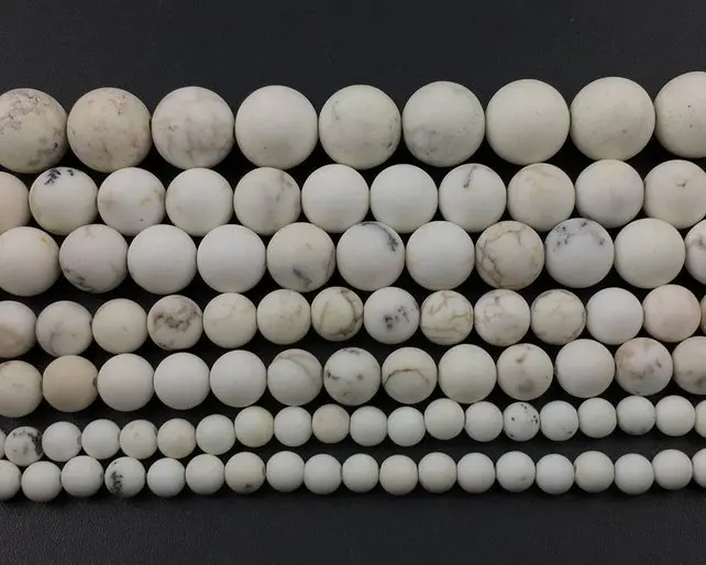 White Magnesite White Howlite Turquois e Beads,Matte Beads Howlite Frost Round Stone Beads 4mm 6mm 8mm 10m 12mm 15.5"/piece
White Magnesite White Howlite Turquois e Beads,Matte Beads Howlite Frost Round Stone Beads 4mm 6mm 8mm 10m 12mm 15.5"/piece