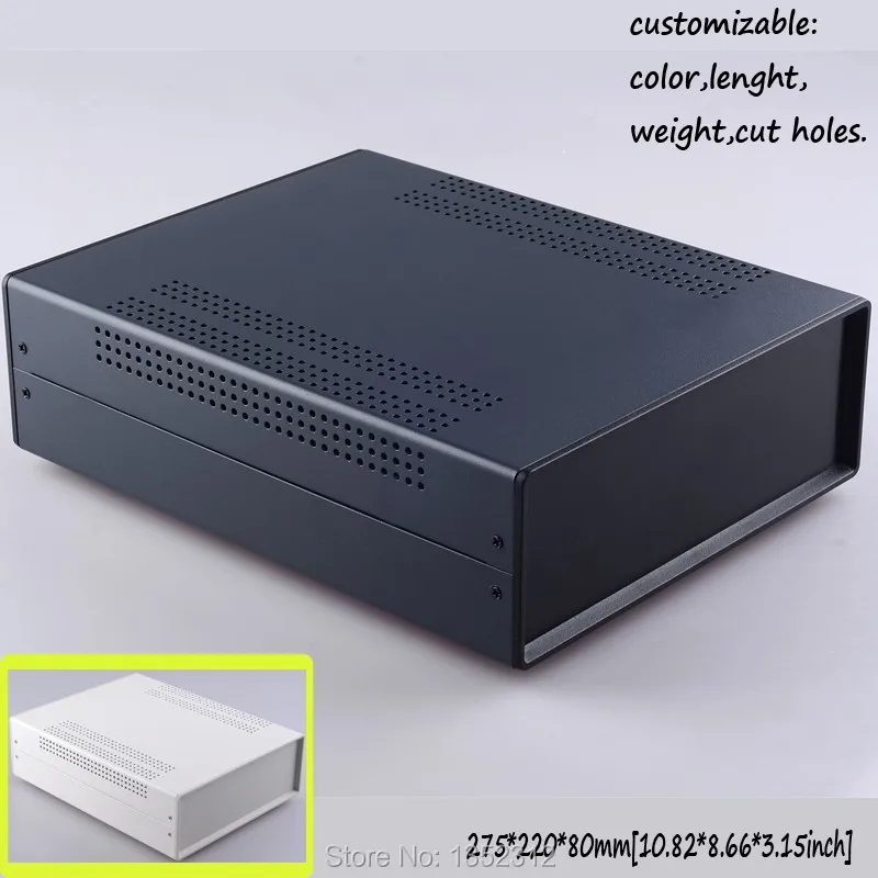 One pcs 275*220*80mm iron enclosures for electronics iron project box DIY outdoor junction box instrument case switch box
One pcs 275*220*80mm iron enclosures for electronics iron project box DIY outdoor junction box instrument case switch box