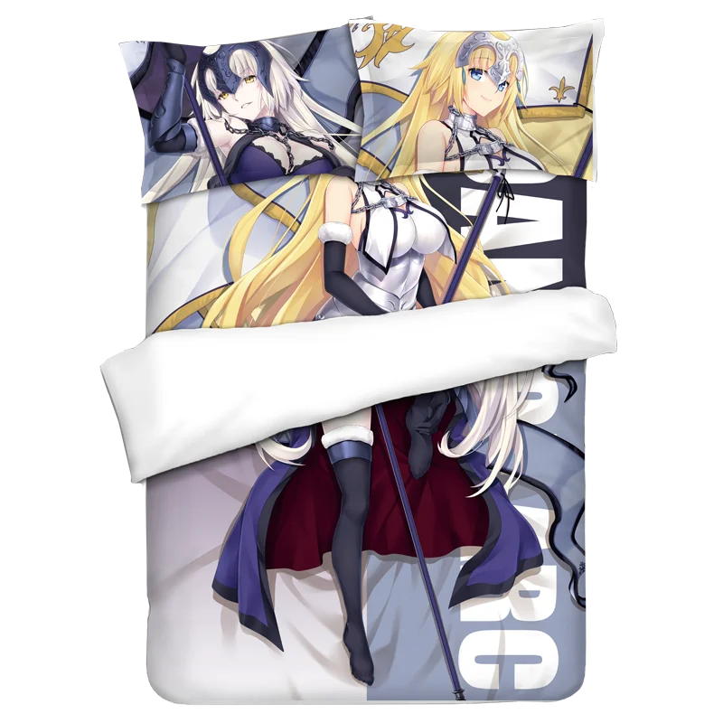 Japanese Anime Fate Joan of Arc Bedding Sheet Bedding Sets Bed cover Pillow Case 4PCS
Japanese Anime Fate Joan of Arc Bedding Sheet Bedding Sets Bed cover Pillow Case 4PCS