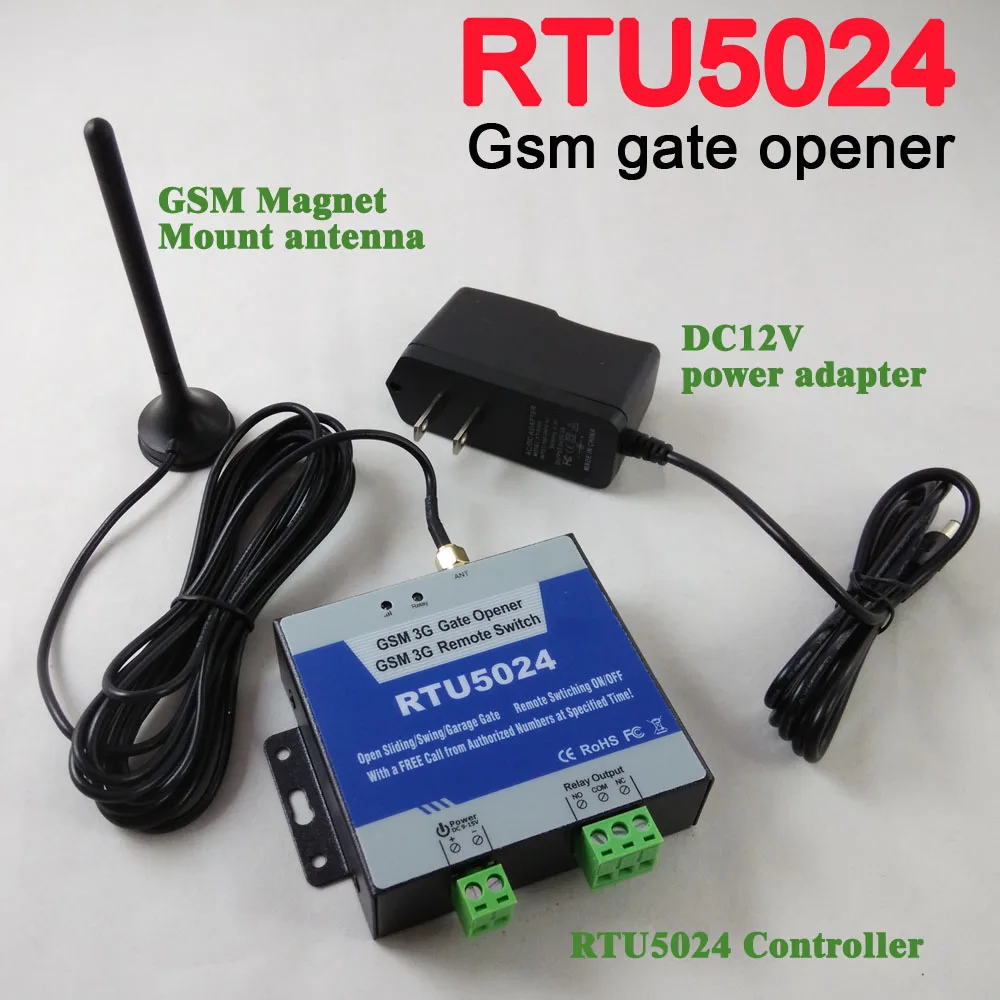 Бесплатная доставка модель RTU5024 GSM автоматический Открыватель раздвижных ворот