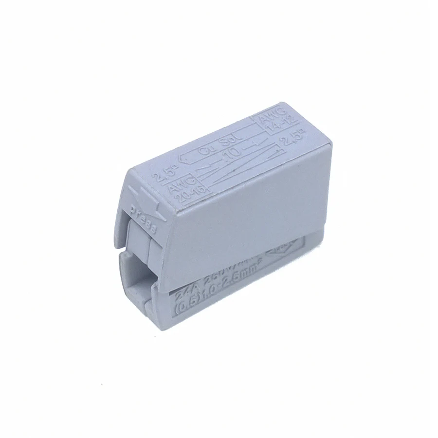 50pcs 100pcs PCT-111 1pin Connector Hard Wire Quick Wiring Plug Splice No Welding Jack Socket Cable Clamp Terminals Adapter
50pcs 100pcs PCT-111 1pin Connector Hard Wire Quick Wiring Plug Splice No Welding Jack Socket Cable Clamp Terminals Adapter