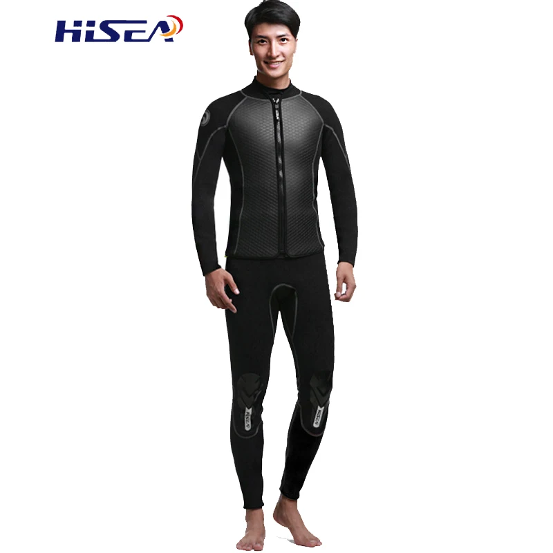 Hisea Two-Piece Suits Men Women Wetsuit 2.5MM Keep warm Neoprene Jacket and pants Couple Diving Suit Zipper Jacket Velcro Pants
Hisea Two-Piece Suits Men Women Wetsuit 2.5MM Keep warm Neoprene Jacket and pants Couple Diving Suit Zipper Jacket Velcro Pants