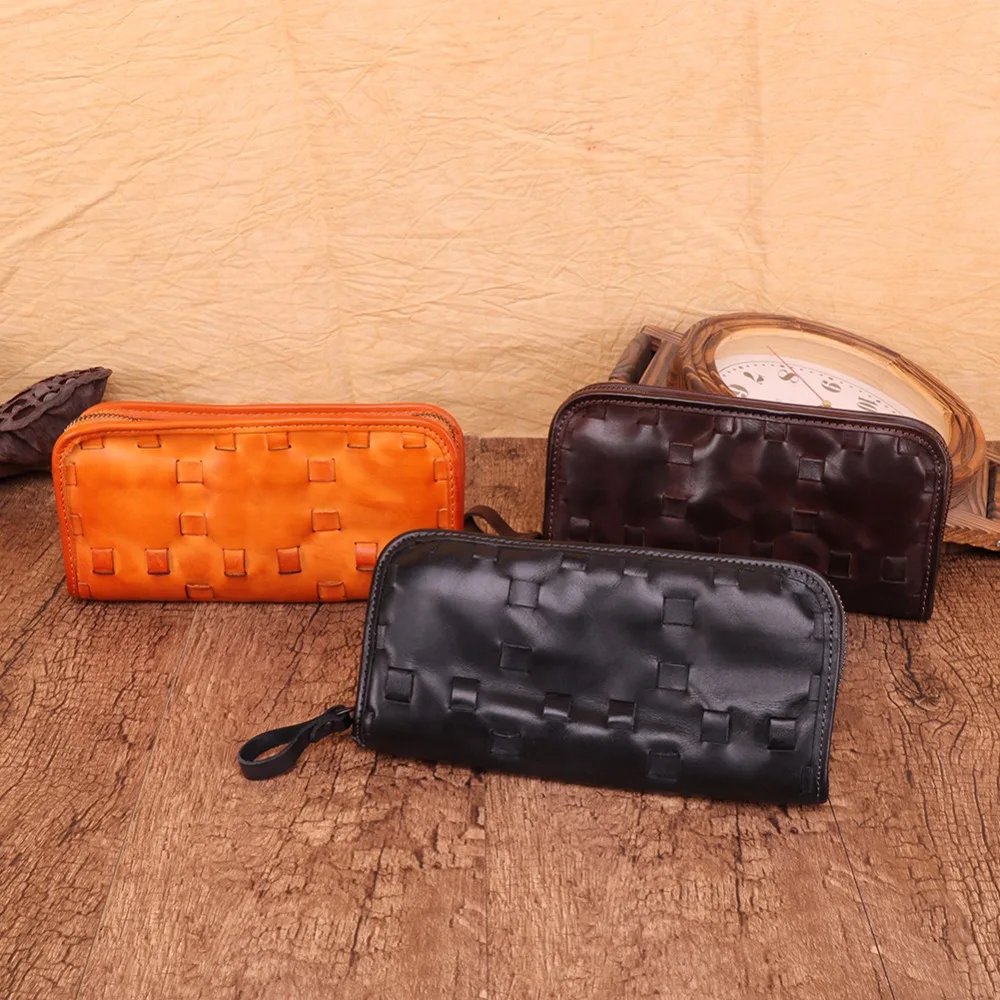 Unisex Wallet Casual Design Women Clutch Wallet Genuine Leather Long Wallet Zipper Purse Coin Purse Long Bag CellPhone Bag RFID
Unisex Wallet Casual Design Women Clutch Wallet Genuine Leather Long Wallet Zipper Purse Coin Purse Long Bag CellPhone Bag RFID