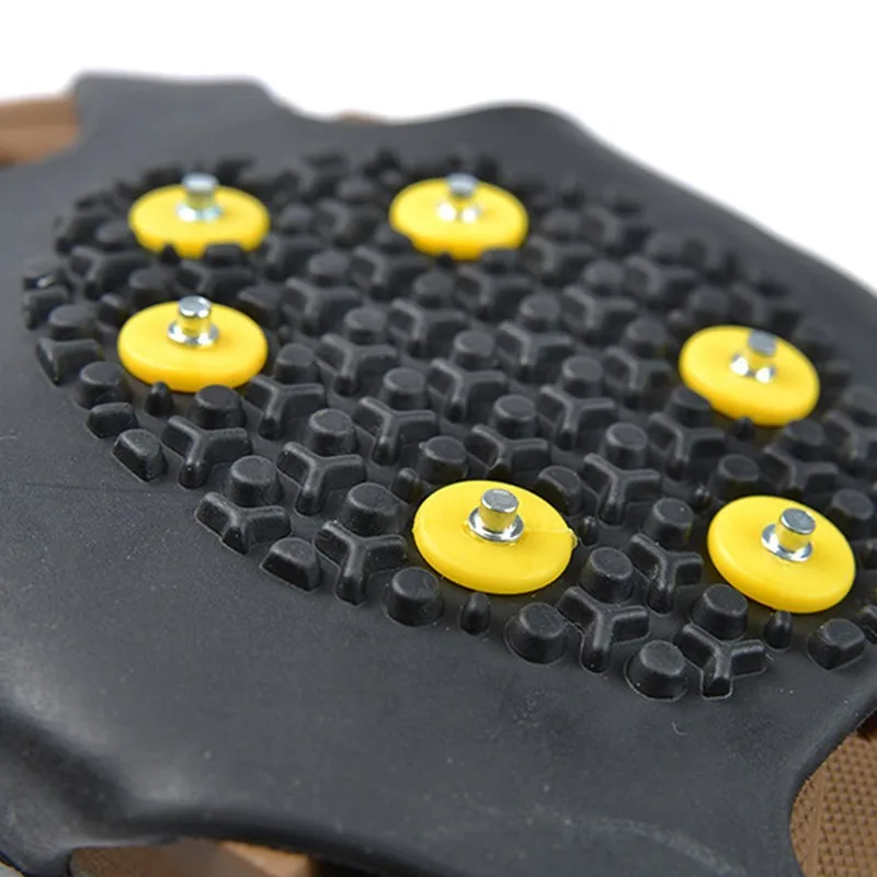 Spikes for shoes 1Pair Durable Anti Slip 10-Stud Shoes Covers Snow Ice Climbing Spikes Grips Crampon Cleats Outdoor Travel Tool
Spikes for shoes 1Pair Durable Anti Slip 10-Stud Shoes Covers Snow Ice Climbing Spikes Grips Crampon Cleats Outdoor Travel Tool