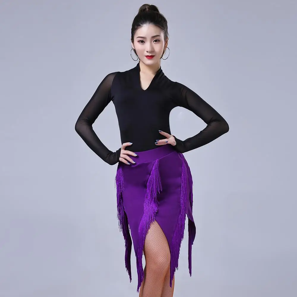 2019 latin dance skirt sexy women top costume Samba Tango kinds of tassels Dresses competition Performamnce salsa Lady Latin
2019 latin dance skirt sexy women top costume Samba Tango kinds of tassels Dresses competition Performamnce salsa Lady Latin