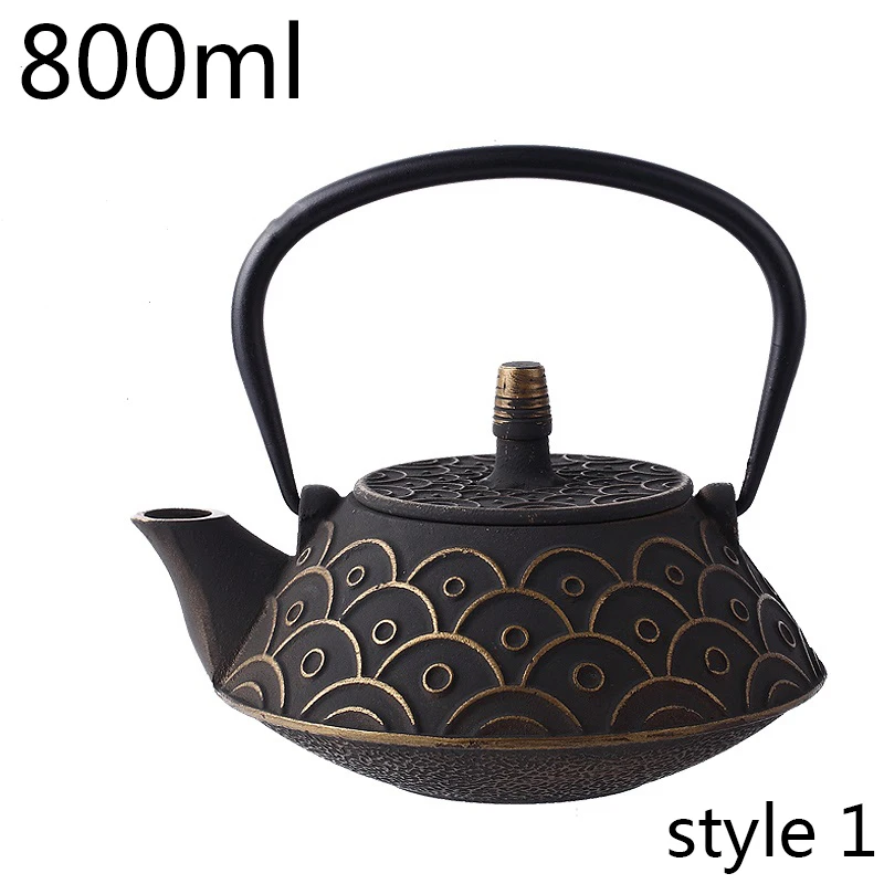 Southern iron kettle old iron pot shells cast iron pot Japanese tea pots health boiler scale iron tea
Southern iron kettle old iron pot shells cast iron pot Japanese tea pots health boiler scale iron tea