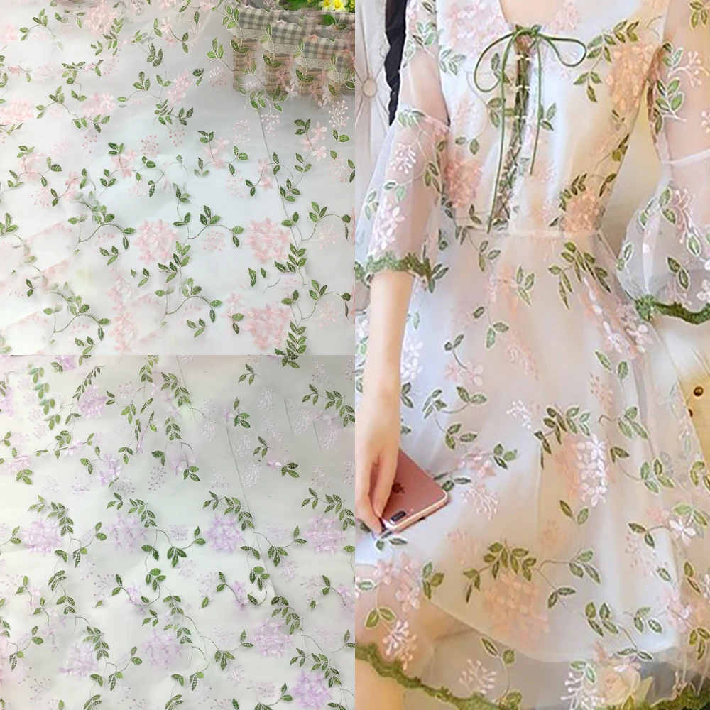 Lychee Life Pastoral Style Fabric Embroidery Lace Fabric DIY Handmade Sewing Clothes Supplies Decorations
Lychee Life Pastoral Style Fabric Embroidery Lace Fabric DIY Handmade Sewing Clothes Supplies Decorations