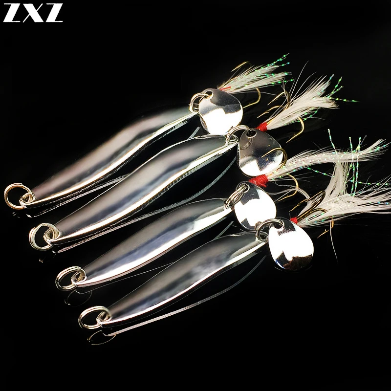 20pcs Metal Spoons Fishing Lures 5g-13g Jig Spoon Winter Spinners For Octopus Jigging Lure Hard Ice Bait Bass Treble Hook Pike
20pcs Metal Spoons Fishing Lures 5g-13g Jig Spoon Winter Spinners For Octopus Jigging Lure Hard Ice Bait Bass Treble Hook Pike