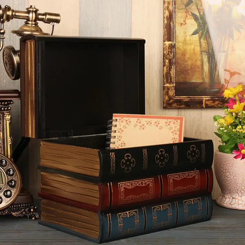 European Style Retro Fake Book Simulation Book Storage Box Elegant Ornament Office Model Photo Prop Home Decoration Accessories
European Style Retro Fake Book Simulation Book Storage Box Elegant Ornament Office Model Photo Prop Home Decoration Accessories