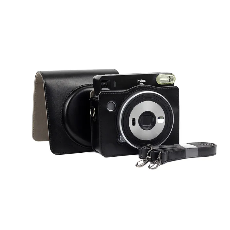 Защитный чехол для камеры Fujifilm Instax Square SQ6 сумка из искусственной кожи с плечевым