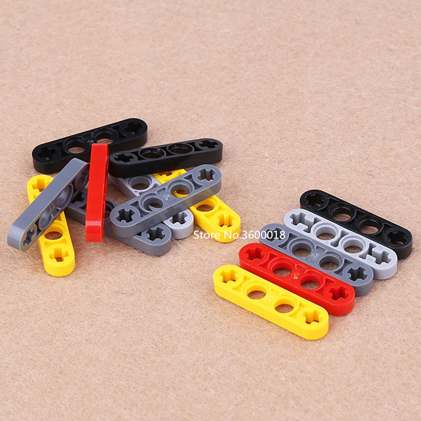 25 50 шт./лот Liftarm Decool высокотехнологичные детали совместимые с 32449 1*4 arm hole MOC DIY блоки