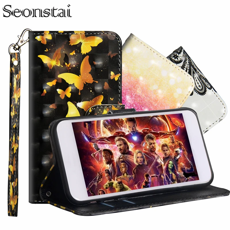 Фото Coque чехол-портмоне из искусственной кожи с откидной крышкой для Xiaomi Redmi