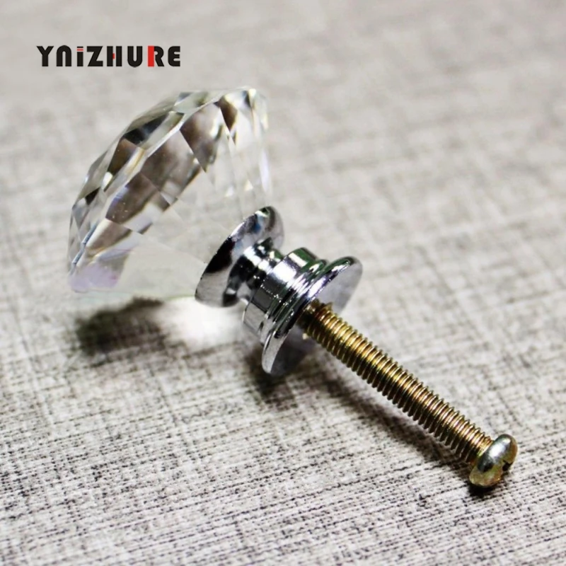 Hight Quality 16Pcs/30mm Clear Crystal Glass Kitchen Cabinet Knobs And Handles Dresser Cupboard Door Knob Pulls Hardware SJ-1003
Hight Quality 16Pcs/30mm Clear Crystal Glass Kitchen Cabinet Knobs And Handles Dresser Cupboard Door Knob Pulls Hardware SJ-1003