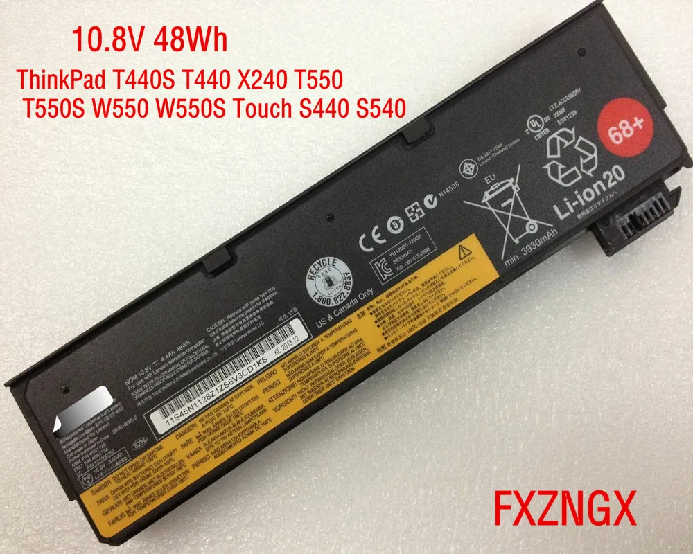 Аккумулятор для ноутбука Lenovo ThinkPad X240 X250 X260 X270 K2450 T450 T470P T450S T440S W550S 45N1130 45N1134 45N1738, 48 Вт/ч
Аккумулятор для ноутбука Lenovo ThinkPad X240 X250 X260 X270 K2450 T450 T470P T450S T440S W550S 45N1130 45N1134 45N1738, 48 Вт/ч
