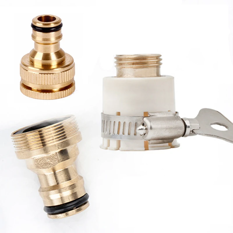 Brass Connector 3/4" Female Garden Hose Brass Fittings Female 1/2" The Faucet Water Gun Adapter Copper Threaded Tap Connectors
Brass Connector 3/4" Female Garden Hose Brass Fittings Female 1/2" The Faucet Water Gun Adapter Copper Threaded Tap Connectors