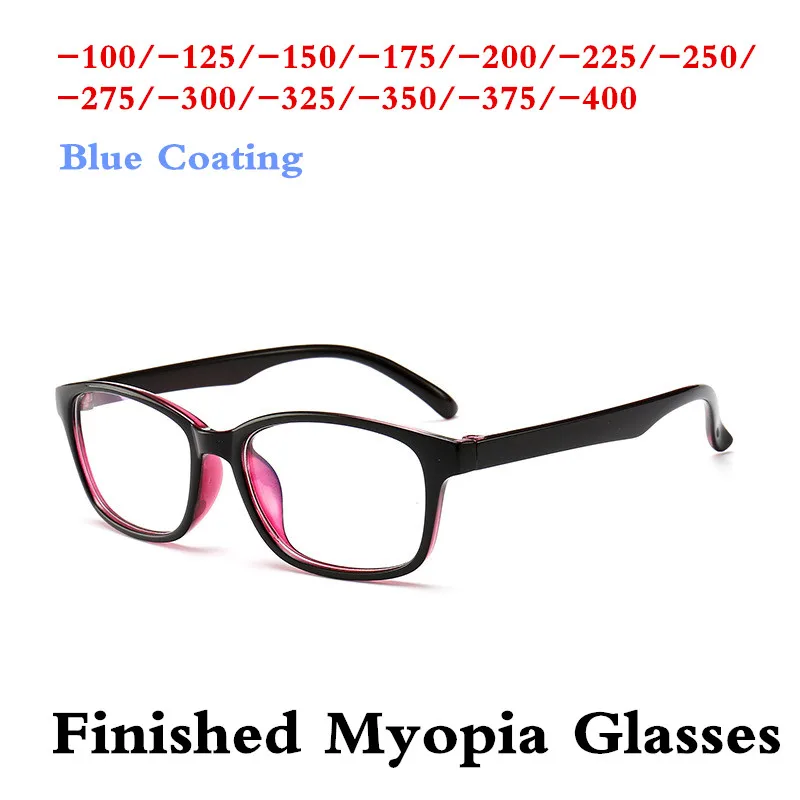 Purple Fashion PC Glasses Frame Men Women Finished Myopia Lenses Nearsighted Glasses For Young-1.0 -1.25-1.5-1.75 -2.0 ~ -4.0
Purple Fashion PC Glasses Frame Men Women Finished Myopia Lenses Nearsighted Glasses For Young-1.0 -1.25-1.5-1.75 -2.0 ~ -4.0