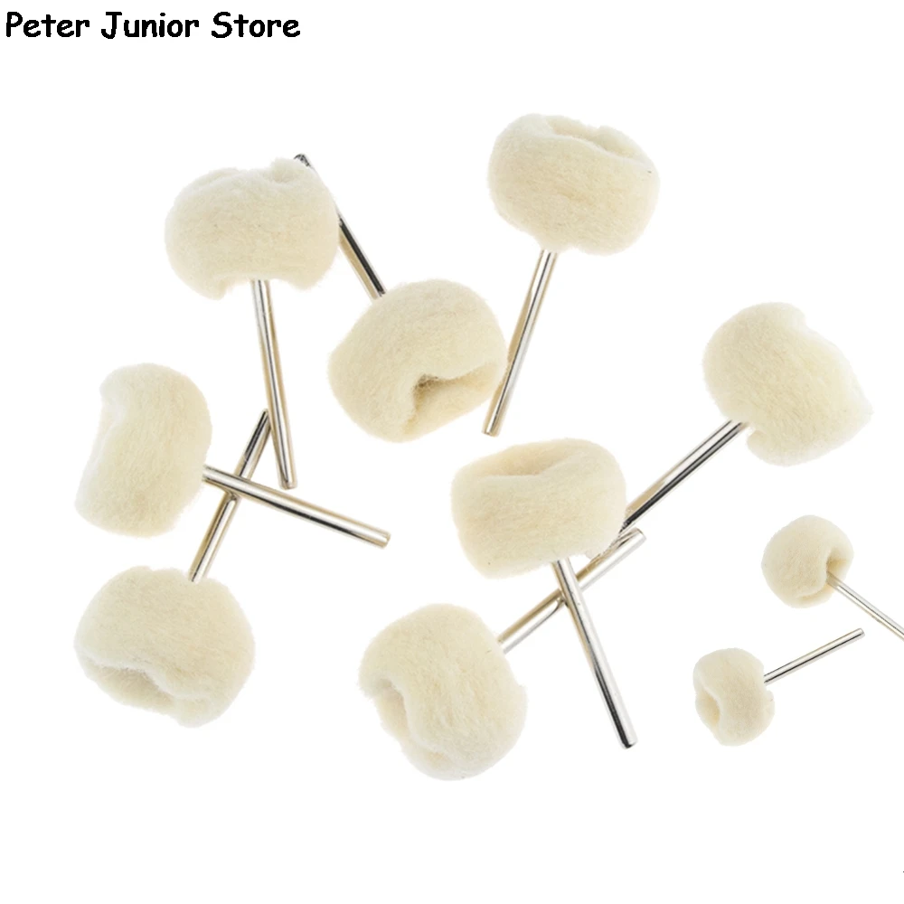 10Pcs 3MM Shank Wool Polishing Brush Accessories Grinding Buffing Wheel Grinder Brushes for Drill Rotary Tool Accessories GMN
10Pcs 3MM Shank Wool Polishing Brush Accessories Grinding Buffing Wheel Grinder Brushes for Drill Rotary Tool Accessories GMN