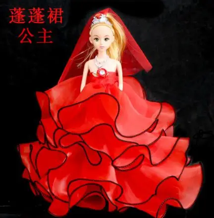 Специальная цена куклы для девочек свадебное платье модные принцессы подарки на