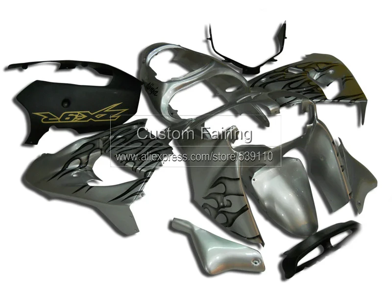 Серебряный обтекатель для мотоцикла ABS для Kawasaki ZX9R Ninja zx 9r 2000 2001 00 01 7 подарков Обтекатели CG47
Серебряный обтекатель для мотоцикла ABS для Kawasaki ZX9R Ninja zx 9r 2000 2001 00 01 7 подарков Обтекатели CG47