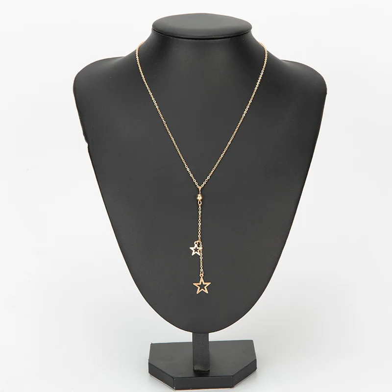 Fashion New Necklace 2019 Popular Simple Five-pointed Star Pendant Necklace Star Pendant Clavicle Chain Super Fairy Neck Chain
Fashion New Necklace 2019 Popular Simple Five-pointed Star Pendant Necklace Star Pendant Clavicle Chain Super Fairy Neck Chain