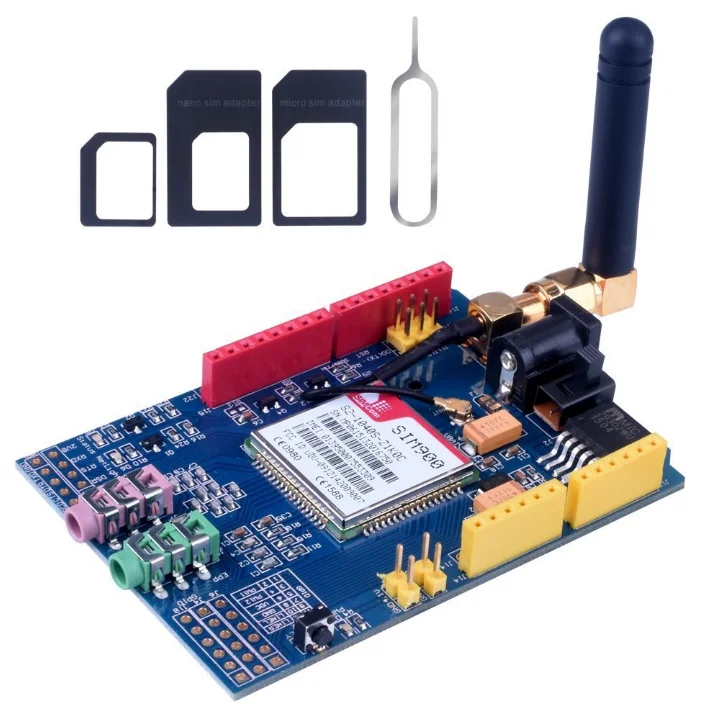 C84 10 шт. SIM900 GPRS/GSM Защитная макетная плата четырехдиапазонный модуль для
