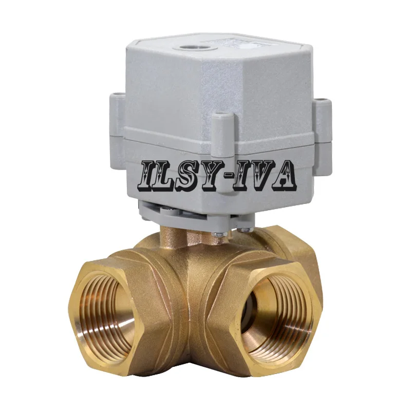 DN25 AC110V ~ 230V моторизованный шаровой клапан, 1 "Трехходовой горизонтальный 2/3/5/7 провода электрический шаровой клапан
DN25 AC110V ~ 230V моторизованный шаровой клапан, 1 "Трехходовой горизонтальный 2/3/5/7 провода электрический шаровой клапан