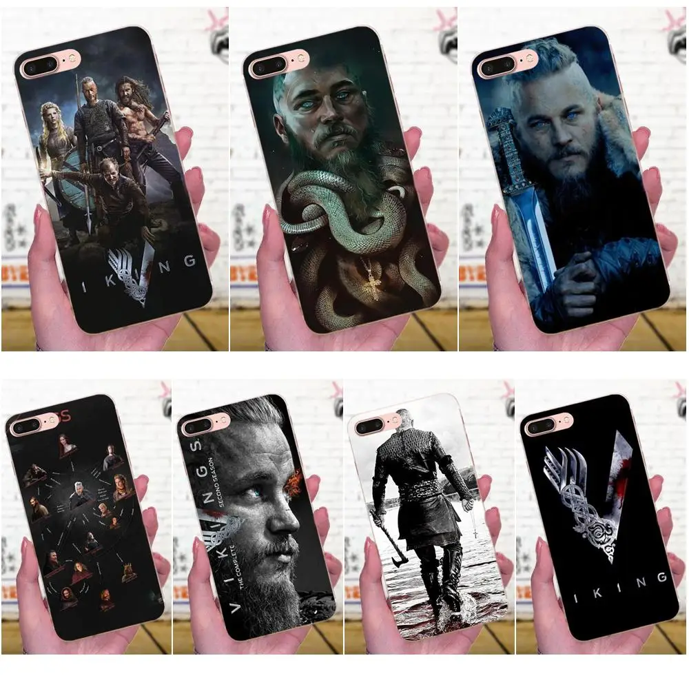 Мягкий чехол для телефона Apple iPhone 4 4S 5 5C 5S SE 6 6S 7 8 Plus X XS Max XR Ragnar Lothbrok Vikings