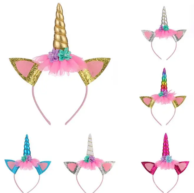 10pcs/lot Hot Kids Hairbands Sequin Flower Tiaras Cute Unicorn Headbands Children Headwear Props Party Gift Hair Accessories
10pcs/lot Hot Kids Hairbands Sequin Flower Tiaras Cute Unicorn Headbands Children Headwear Props Party Gift Hair Accessories