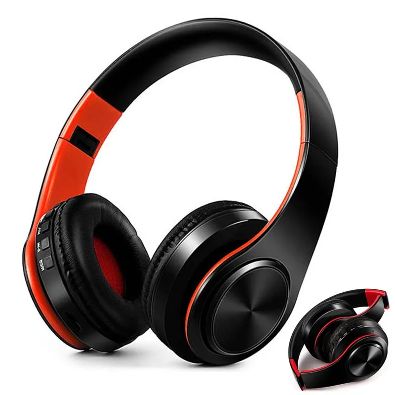 Foldable Wireless Headphones Bluetooth Headset Adjustable Stereo Earphones with Mic TF Card MP3 Play for Mobile Phone
Foldable Wireless Headphones Bluetooth Headset Adjustable Stereo Earphones with Mic TF Card MP3 Play for Mobile Phone