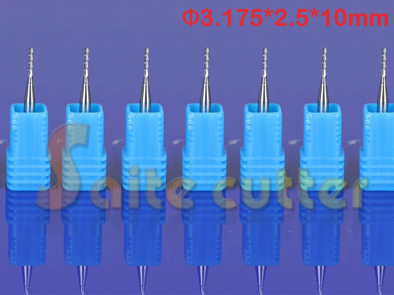 10pcs CED 2.5mm CEL 10mm 3.175mm shank Carbide End Mill Engraving Bits CNC Rotary Burrs Set corn milling cutter PCB router bit
10pcs CED 2.5mm CEL 10mm 3.175mm shank Carbide End Mill Engraving Bits CNC Rotary Burrs Set corn milling cutter PCB router bit